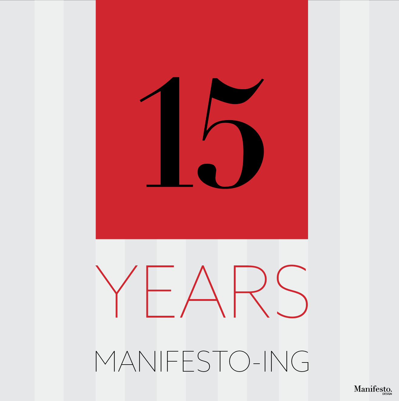 Manifesto Design in its 15th year