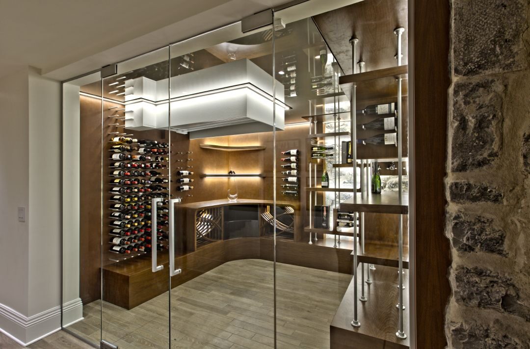 Wine Racks glass wine cave