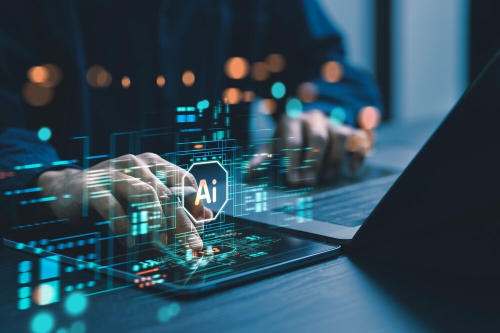 Humans,Are,Using,Laptops,And,Computers,To,Interact,With,Ai,
