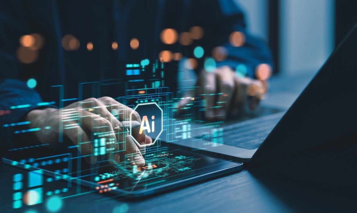 Humans,Are,Using,Laptops,And,Computers,To,Interact,With,Ai,